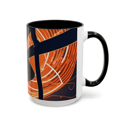 boostlete-iron-intent-scene-hurdler-neon-modern-0264 — Accent Mug 11oz/15oz