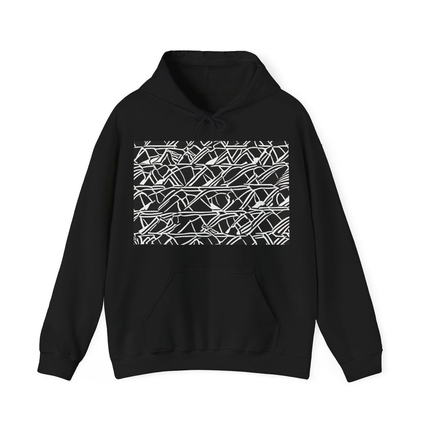 boostlete-boost-mode-pattern-stair-steps-athletic-0311 — Unisex Heavy Blend Hooded Sweatshirt (Gildan)