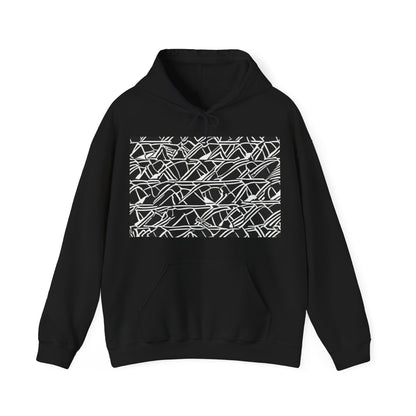 boostlete-boost-mode-pattern-stair-steps-athletic-0311 — Unisex Heavy Blend Hooded Sweatshirt (Gildan)