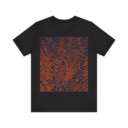 boostlete-field-day-pattern-ekg-modern-0087 — Unisex Jersey Short Sleeve (B+C 3001)