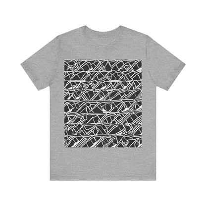 boostlete-boost-mode-pattern-stair-steps-athletic-0311 — Unisex Jersey Short Sleeve (B+C 3001)