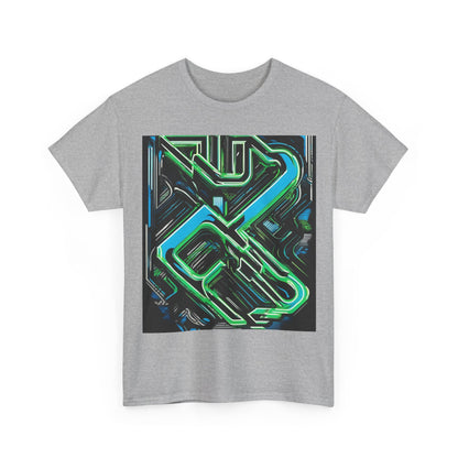 boostlete-boost-mode-type-constancia-gana-diagonal-badge-0185 — Unisex Heavy Cotton Tee (Gildan 5000)