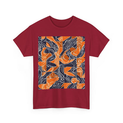 boostlete-rise-grind-pattern-sprint-vector-0207 — Unisex Heavy Cotton Tee (Gildan 5000)