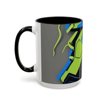 boostlete-quiet-power-icon-sneaker-duotone-paper-0066 — Accent Mug 11oz/15oz