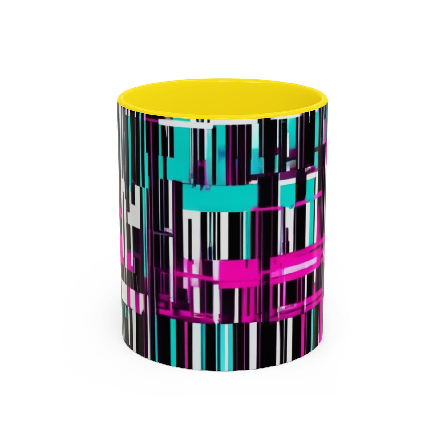 boostlete-am-crew-pattern-barcode-bold-0023 — Accent Mug 11oz/15oz