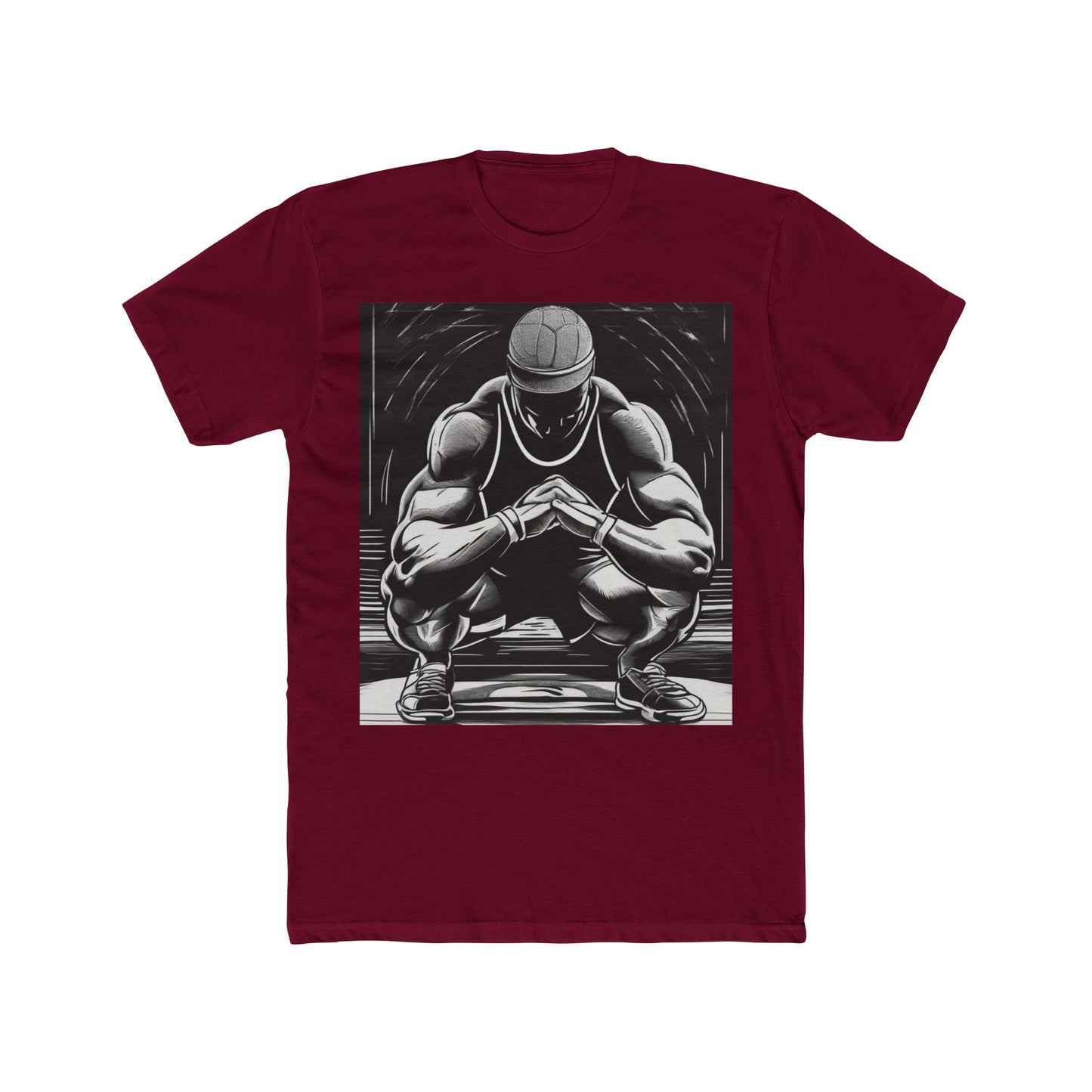 boostlete-pr-season-scene-athlete-outline-athletic-0144 — Unisex Cotton Crew Tee (NL 3600)