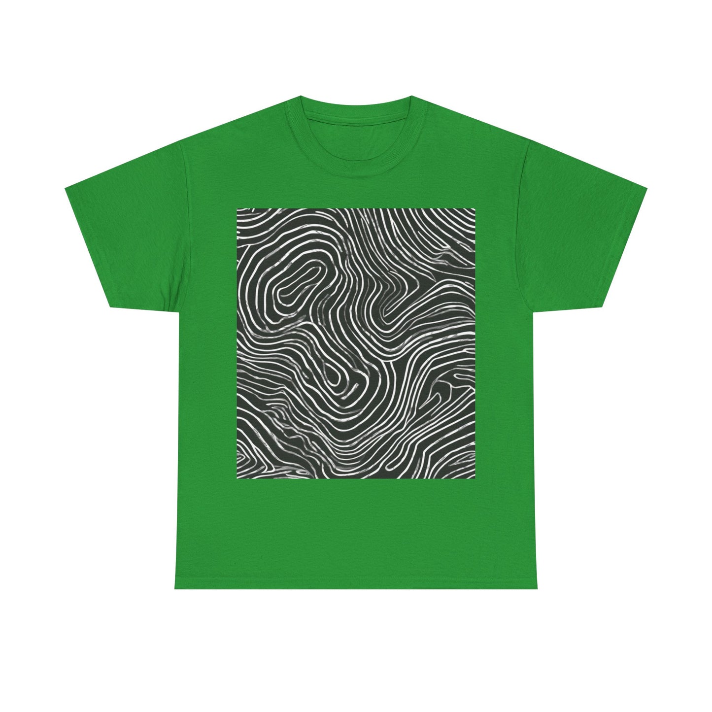 boostlete-field-day-pattern-topographic-badge-0307 — Unisex Heavy Cotton Tee (Gildan 5000)