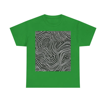 boostlete-field-day-pattern-topographic-badge-0307 — Unisex Heavy Cotton Tee (Gildan 5000)