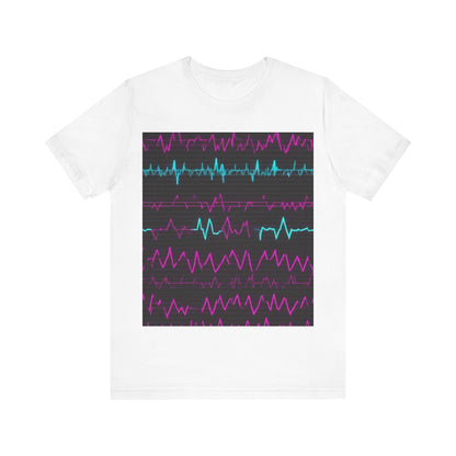 boostlete-boost-mode-pattern-ekg-modern-0111 — Unisex Jersey Short Sleeve (B+C 3001)