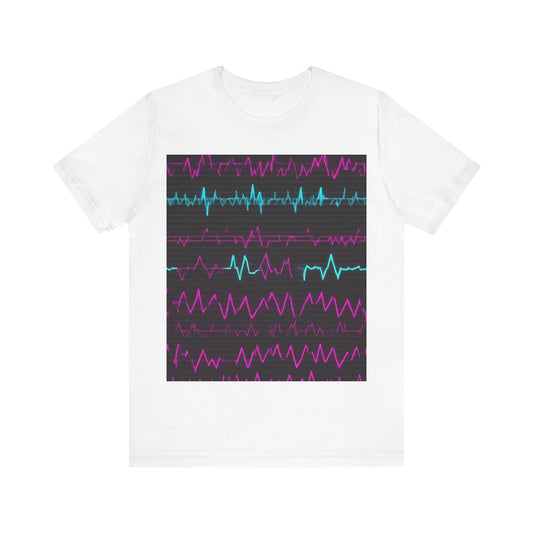 boostlete-boost-mode-pattern-ekg-modern-0111 — Unisex Jersey Short Sleeve (B+C 3001)