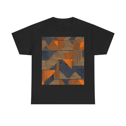 boostlete-field-day-pattern-stair-steps-geometric-0055 — Unisex Heavy Cotton Tee (Gildan 5000)