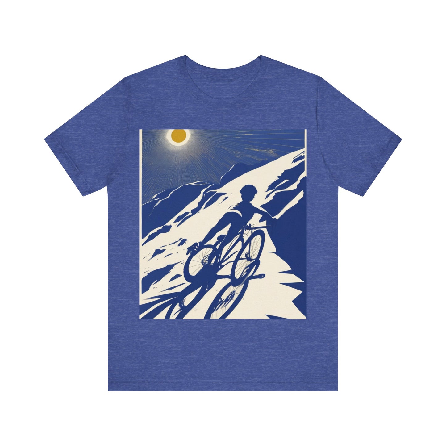 boostlete-am-crew-scene-cyclist-offset-bold-0008 — Unisex Jersey Short Sleeve (B+C 3001)