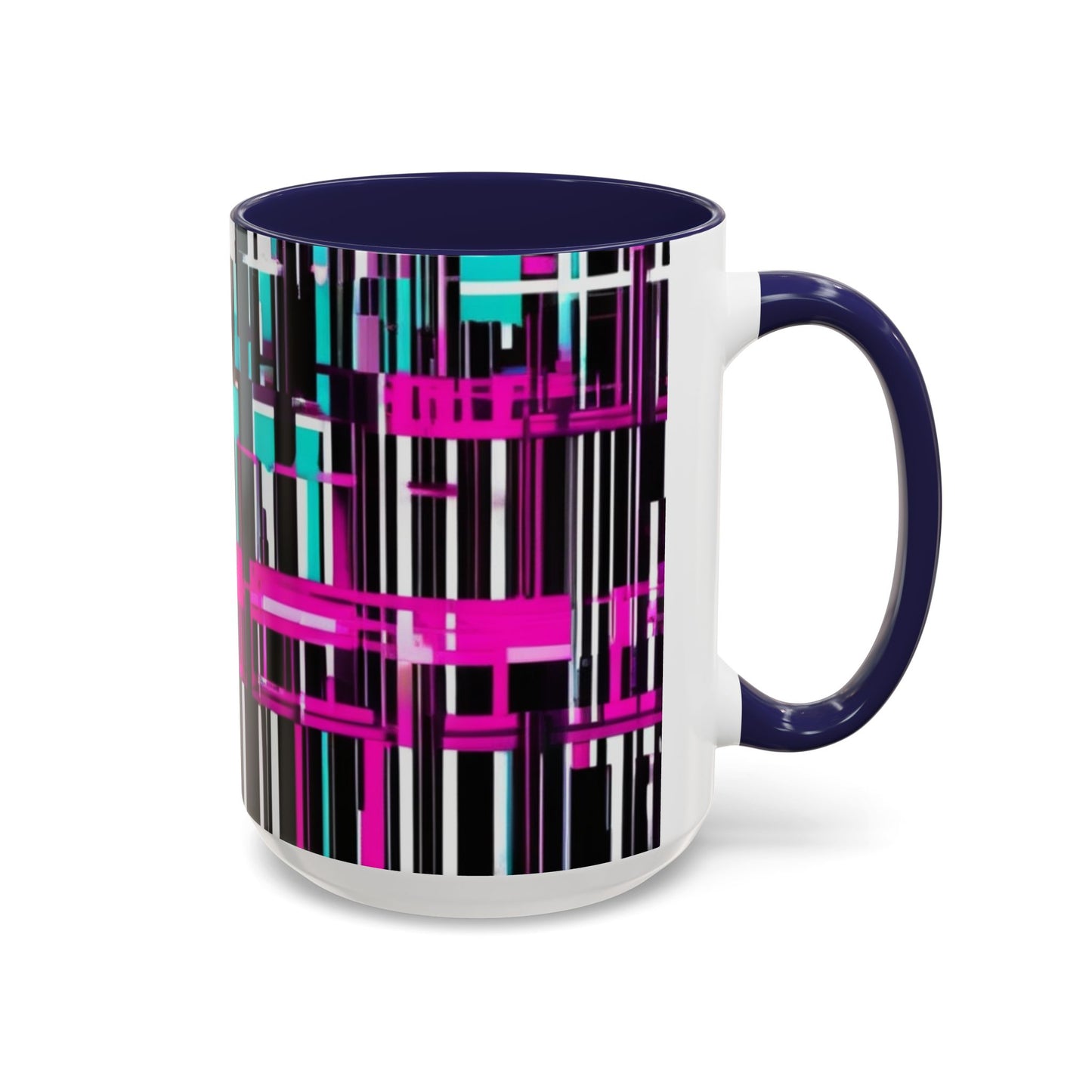 boostlete-am-crew-pattern-barcode-bold-0023 — Accent Mug 11oz/15oz