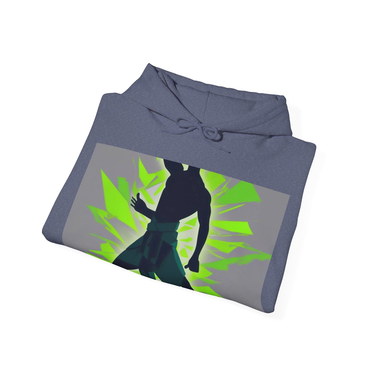 boostlete-mile-by-mile-scene-yogi-offset-isometric-0972 — Unisex Heavy Blend Hoodie (G18500)