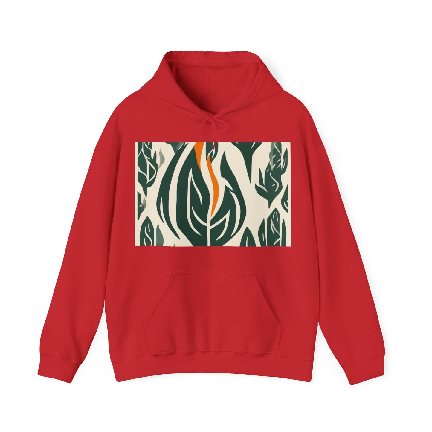 boostlete-boost-mode-icon-flame-high-paper-0854 — Unisex Heavy Blend Hoodie (G18500)