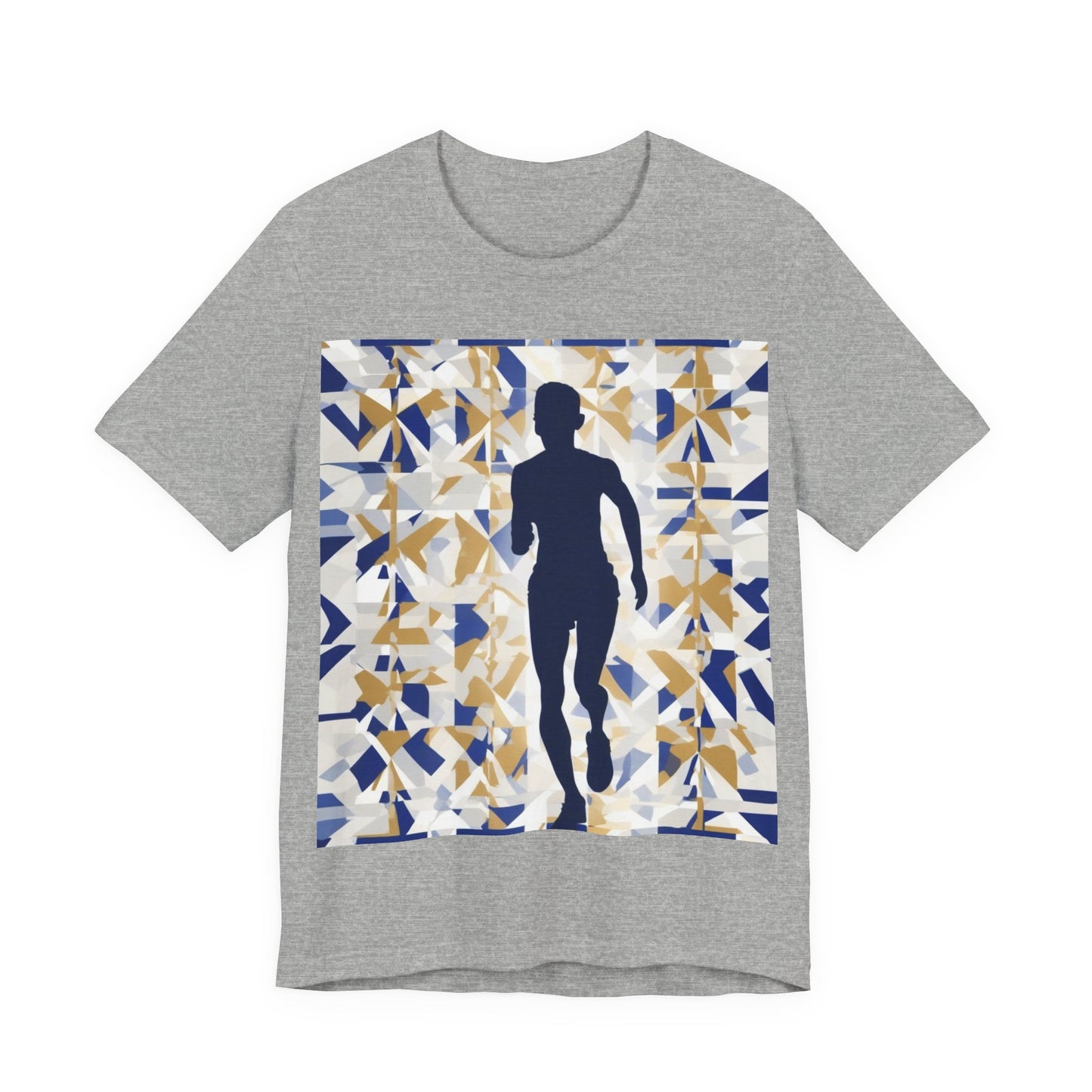 boostlete-recovery-progress-scene-marathoner-matte-geometric-0448 — Unisex Jersey Short Sleeve (B+C 3001)