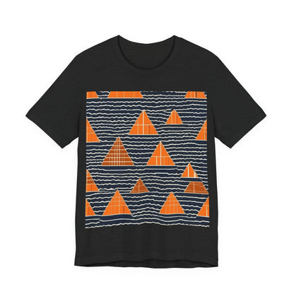 boostlete-iron-intent-pattern-stair-steps-industrial-0259 — Unisex Jersey Short Sleeve (B+C 3001)