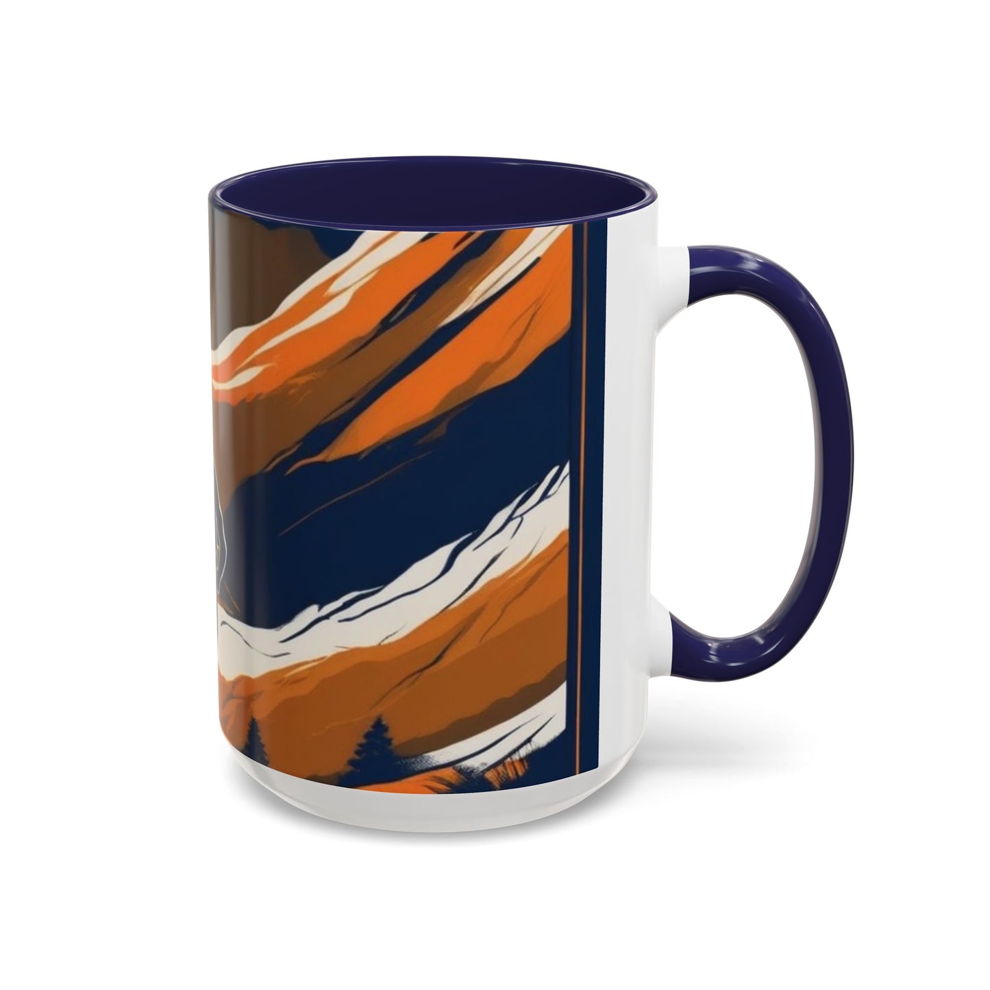 boostlete-quiet-power-scene-trail-duotone-modern-0120 — Accent Mug 11oz/15oz