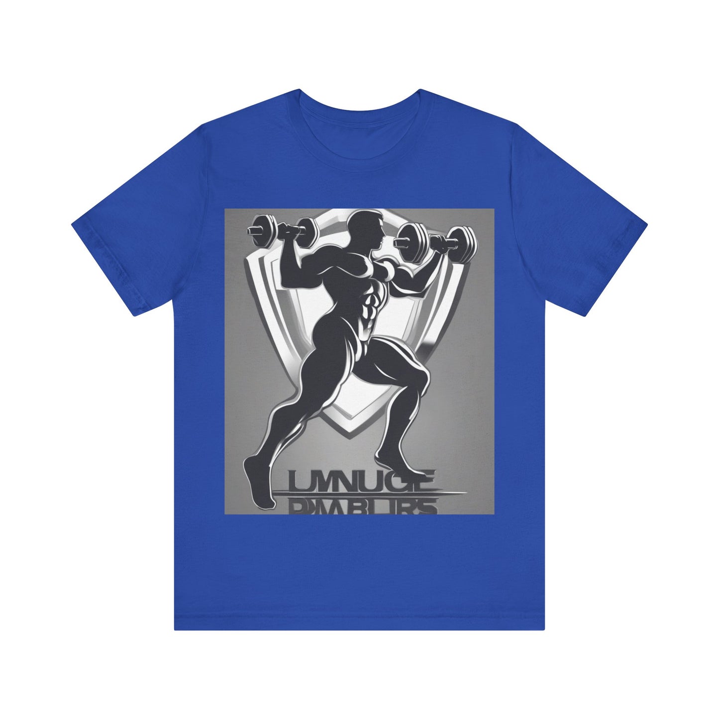 boostlete-mile-by-mile-scene-lunge-3d-athletic-0020 — Unisex Jersey Short Sleeve (B+C 3001)