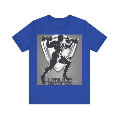 boostlete-mile-by-mile-scene-lunge-3d-athletic-0020 — Unisex Jersey Short Sleeve (B+C 3001)