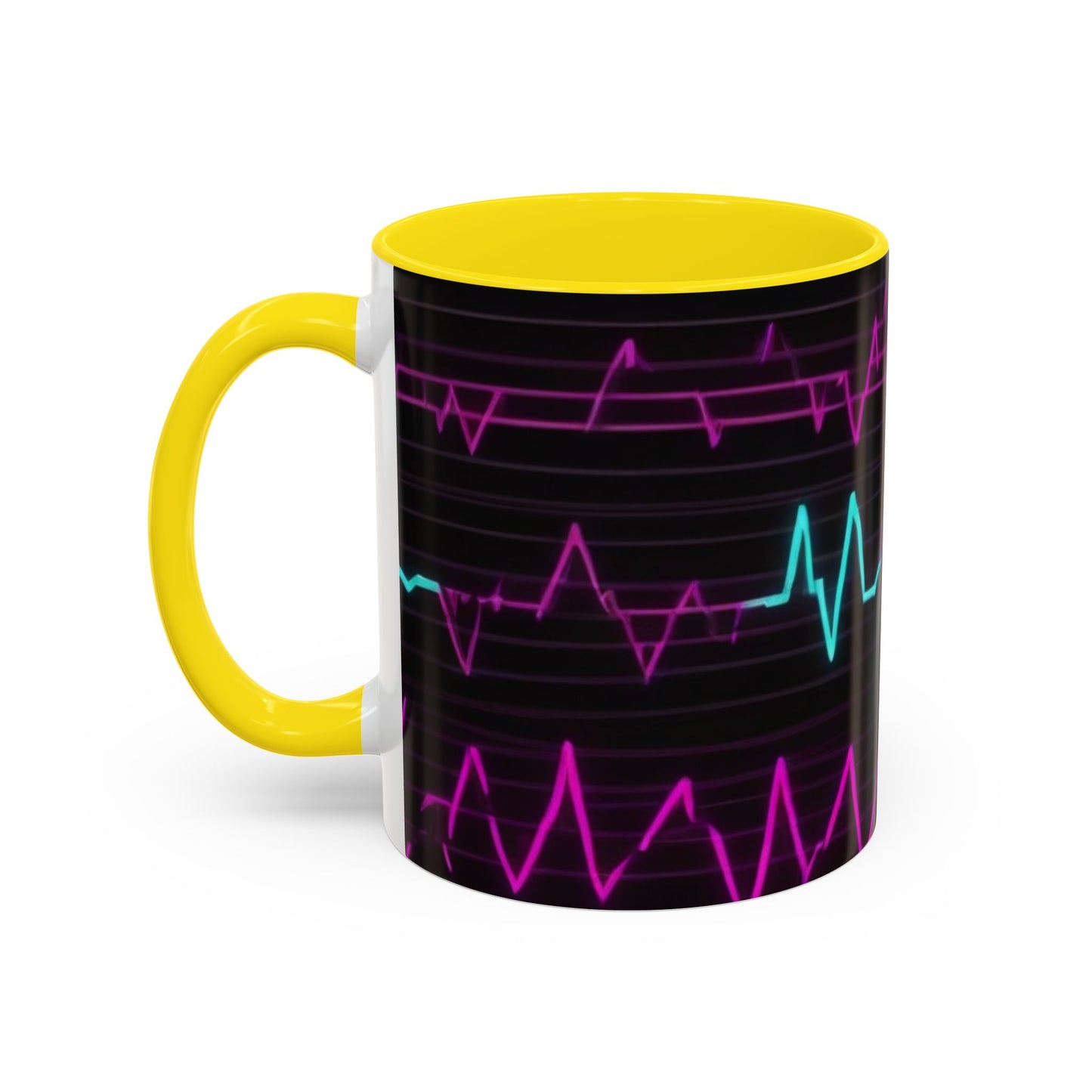 boostlete-boost-mode-pattern-ekg-modern-0111 — Accent Mug 11oz/15oz