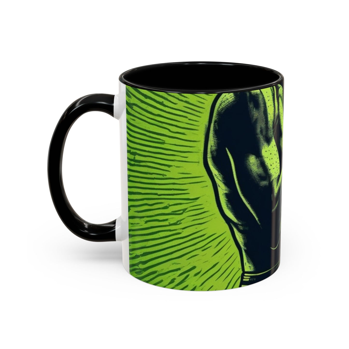 boostlete-mile-by-mile-scene-boxer-halftone-engraved-0112 — Accent Mug 11oz/15oz