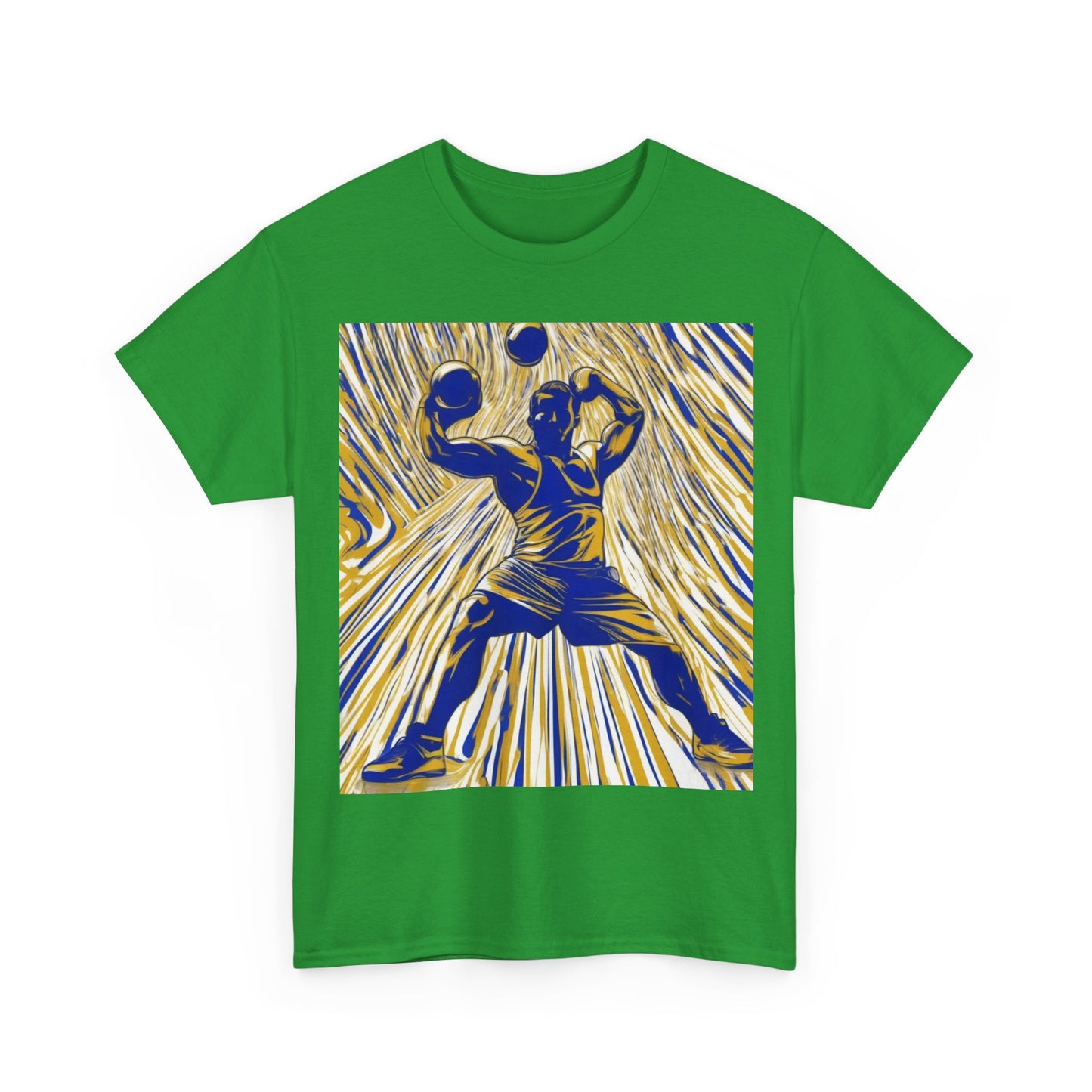 boostlete-rise-grind-scene-kettlebell-speed-engraved-0180 — Unisex Heavy Cotton Tee (Gildan 5000)