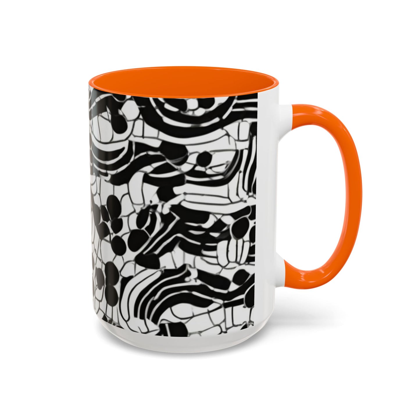 boostlete-rise-grind-pattern-dotted-line-art-0483 — Accent Mug 11/15oz