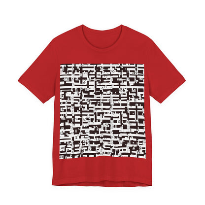 boostlete-iron-intent-pattern-plate-number-badge-0171 — Unisex Jersey Short Sleeve (B+C 3001)