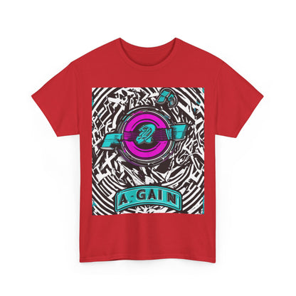 boostlete-boost-mode-type-again-badge-monoline-0293 — Unisex Heavy Cotton Tee (Gildan 5000)