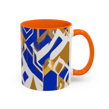 boostlete-field-day-icon-flame-glitch-geometric-0090 (1) — Accent Mug 11oz/15oz