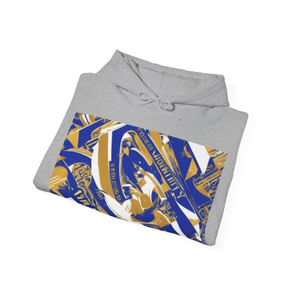 boostlete-pr-season-type-velocity-over-vanity-big-modern-0121 — Unisex Heavy Blend Hooded Sweatshirt (Gildan)