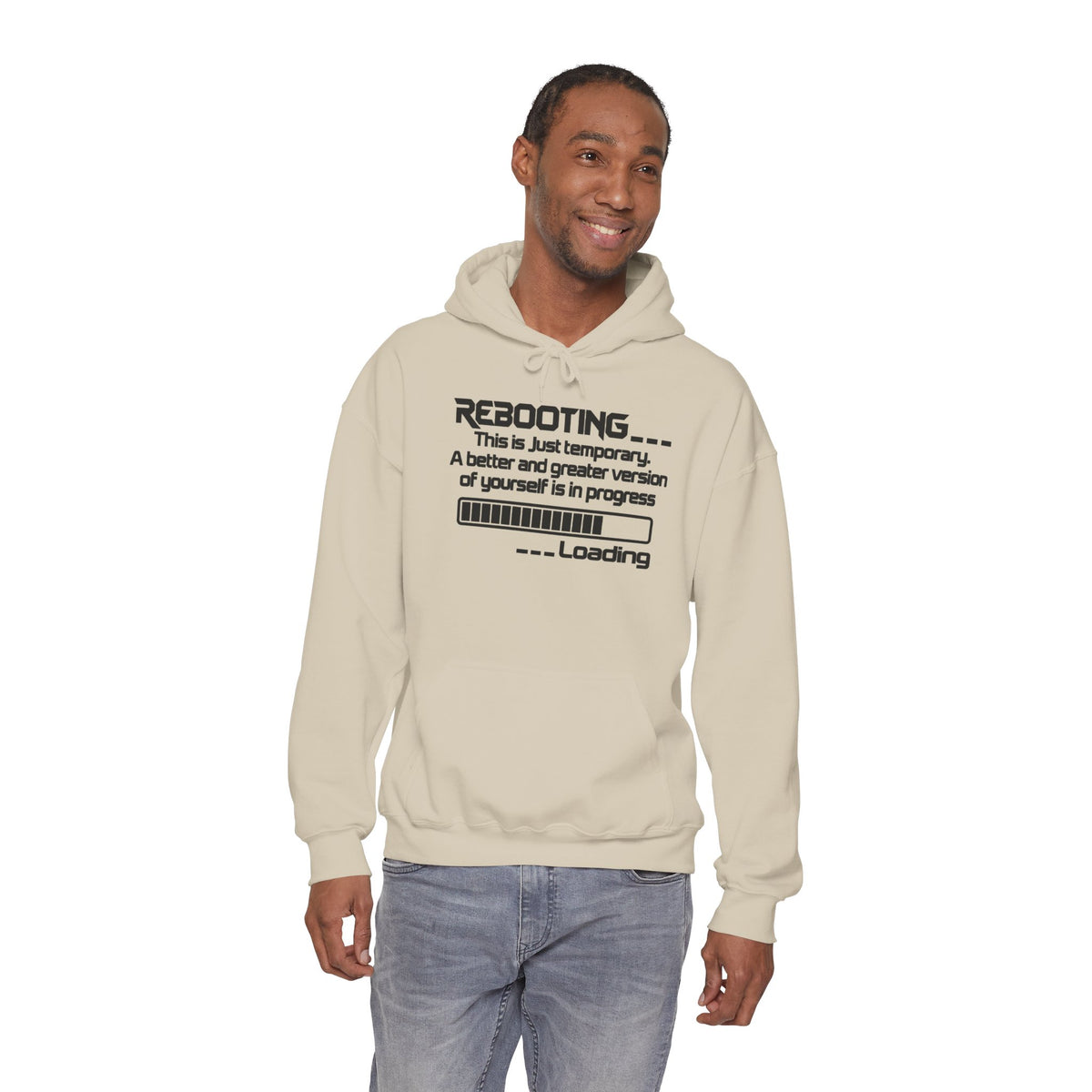 Rebooting This Is Just Temporary Hoodie
