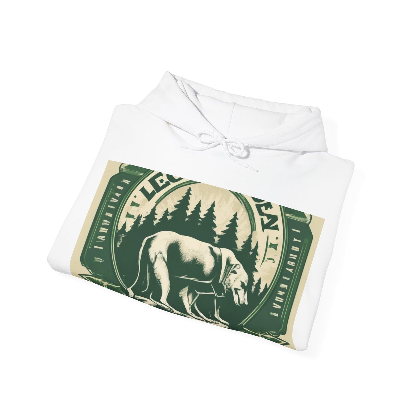 boostlete-quiet-power-type-leg-day-loyal-micro-badge-0357 — Unisex Heavy Blend Hoodie (G18500)