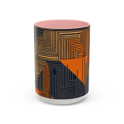 boostlete-field-day-pattern-stair-steps-geometric-0055 — Accent Mug 11oz/15oz