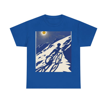 boostlete-am-crew-scene-cyclist-offset-bold-0008 — Unisex Heavy Cotton Tee (Gildan 5000)