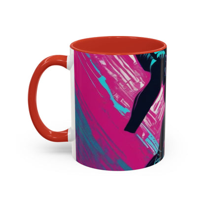 boostlete-field-day-scene-cyclist-glitch-engraved-0256 — Accent Mug 11oz/15oz