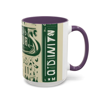 boostlete-rise-grind-type-sin-excusas-banner-monoline-0097 — Accent Mug 11oz/15oz