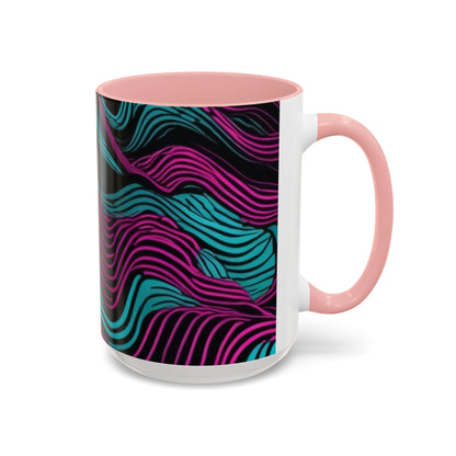 boostlete-recovery-progress-pattern-topographic-engraved-0119 — Accent Mug 11oz/15oz