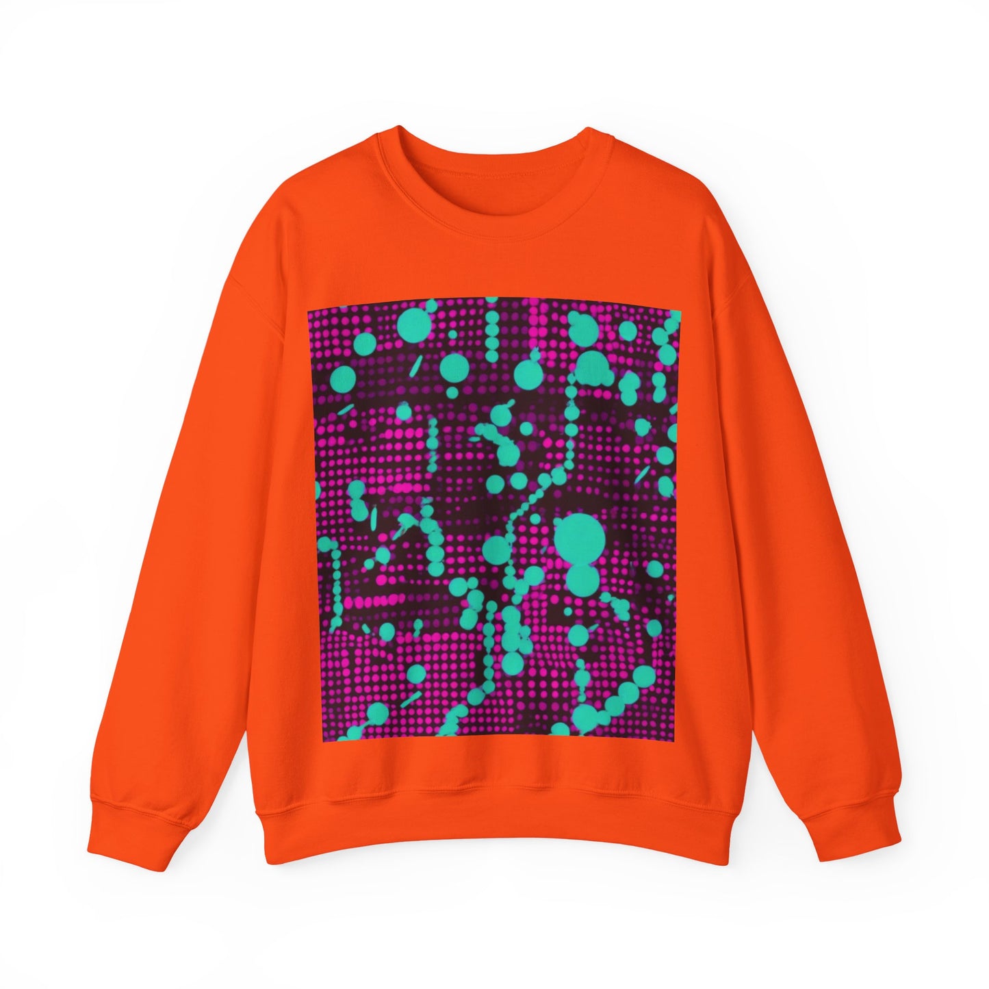 boostlete-pr-season-pattern-dotted-retro-0891 — Unisex Heavy Blend Crewneck (G18000)