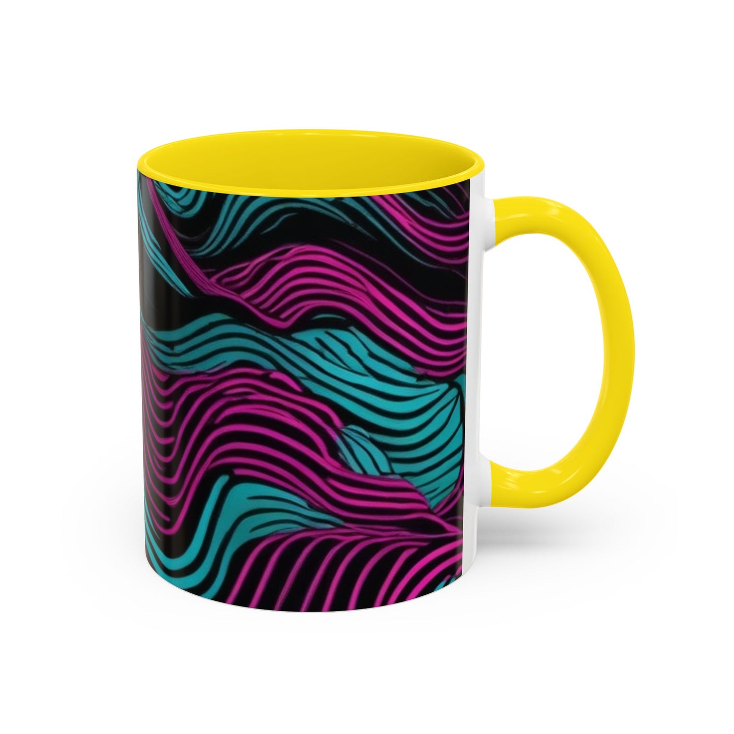 boostlete-recovery-progress-pattern-topographic-engraved-0119 — Accent Mug 11oz/15oz