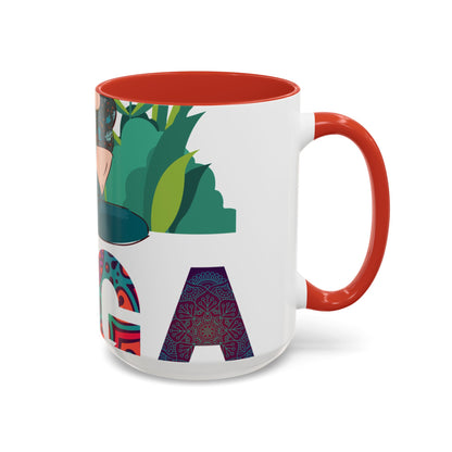 Yoga (41) — Accent Mug 11oz/15oz