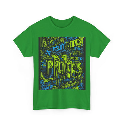 boostlete-rise-grind-type-respect-the-process-big-monoline-0265 — Unisex Heavy Cotton Tee (Gildan 5000)