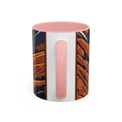 boostlete-iron-intent-scene-trail-3d-retro-0764 — Accent Mug 11/15oz