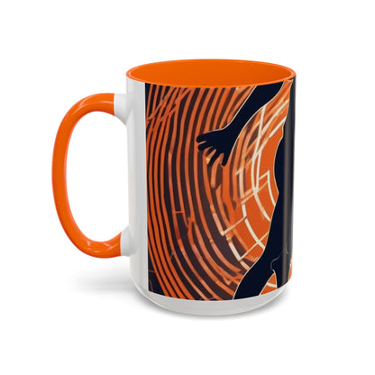 boostlete-iron-intent-scene-hurdler-neon-modern-0264 — Accent Mug 11oz/15oz