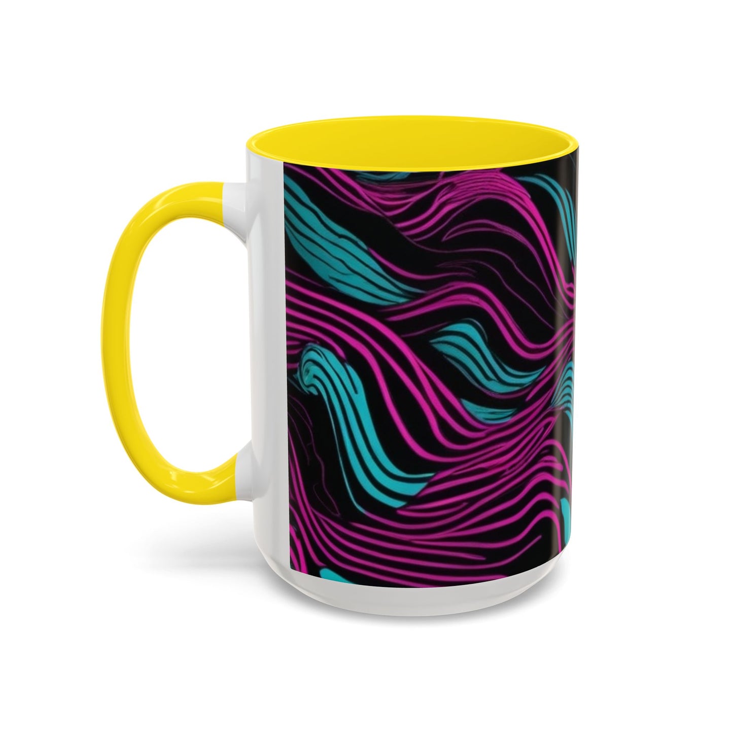boostlete-recovery-progress-pattern-topographic-engraved-0119 — Accent Mug 11oz/15oz