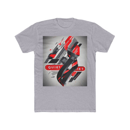 boostlete-field-day-type-power-in-quiet-banner-modern-0085 — Unisex Cotton Crew Tee (NL 3600)