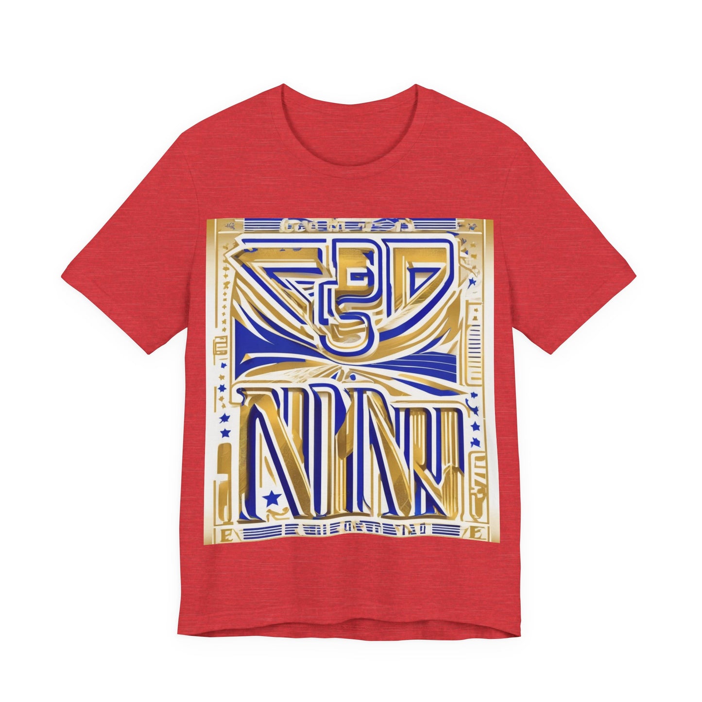 boostlete-boost-mode-type-earned-not-given-outline-over-solid-line-art-0005 — Unisex Jersey Short Sleeve (B+C 3001)