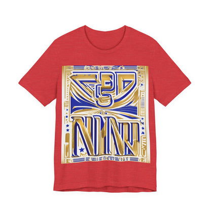 boostlete-boost-mode-type-earned-not-given-outline-over-solid-line-art-0005 — Unisex Jersey Short Sleeve (B+C 3001)