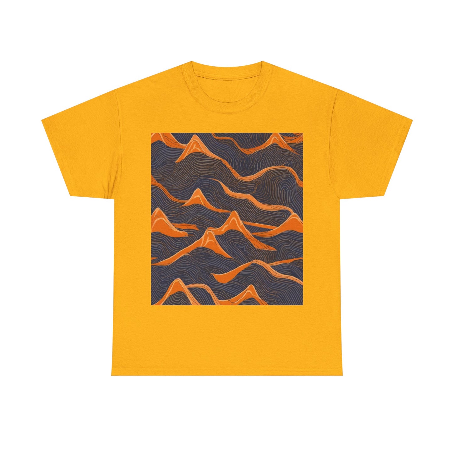boostlete-boost-mode-pattern-topographic-engraved-0035 — Unisex Heavy Cotton Tee (Gildan 5000)